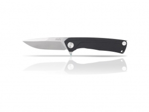 Z100 - Frame Lock, Duralumin/G10 Schwarz, Plain Edge