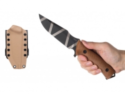 M311 Spelter Camo Klinge, Kydexscheide Coyote