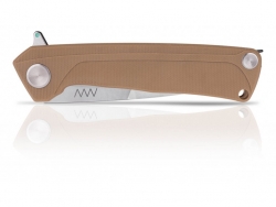 Z100 - Liner Lock, G10 Coyote, Plain Edge