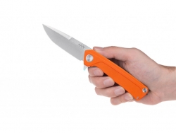 Z100 - Liner Lock, G10 Orange, Plain Edge