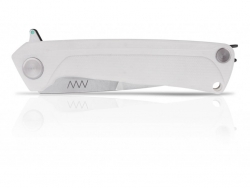 Z100 - Liner Lock, G10 Weiß, Wellenschliff