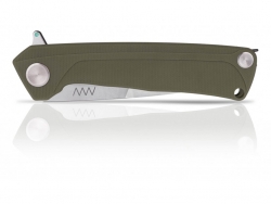 Z100 - Liner Lock, G10 Olive, Wellenschliff