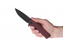 Z100 - DLC, Liner Lock, G10 Rot, Plain Edge