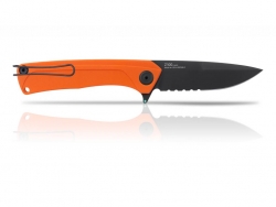 Z100 - DLC, Liner Lock, G10 Orange, Wellenschliff