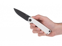 Z200 - DLC, Liner Lock, G10 Weiß, Plain Edge