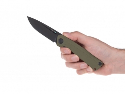 Z200 - DLC, Liner Lock, Olive, Plain Edge