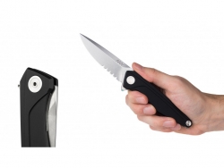 Z300 - Liner Lock, Duralumin, Wellenschliff