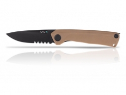 Z200 - DLC, Liner Lock, G10 Coyote, Wellenschliff