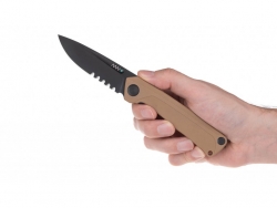 Z200 - DLC, Liner Lock, G10 Coyote, Wellenschliff