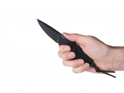 P100 DLC Schwarz - Kydexscheide