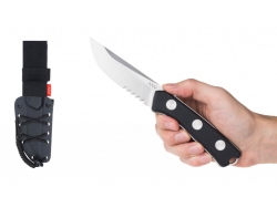 P200 Mk.II - Steinwäsche, Wellenschliff, Kydexscheide